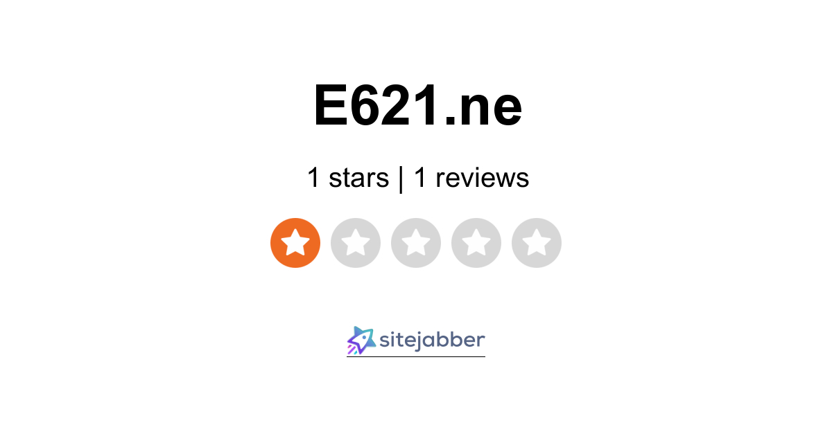 E621 Ne Reviews 1 Review Of E621 Ne Sitejabber