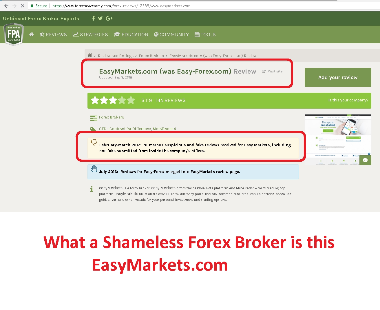 Easymarkets Reviews 5 Reviews Of Easymarkets Com Sitejabber - 