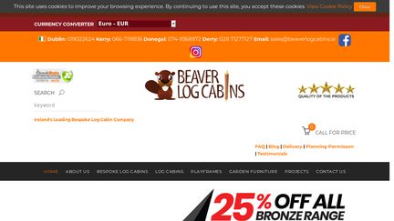 Beaverlogcabins Reviews 8 Reviews Of Beaverlogcabins Ie Sitejabber