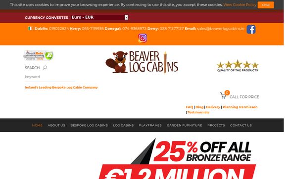 Beaverlogcabins Reviews 8 Reviews Of Beaverlogcabins Ie Sitejabber