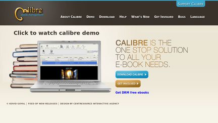 calibre software ebook