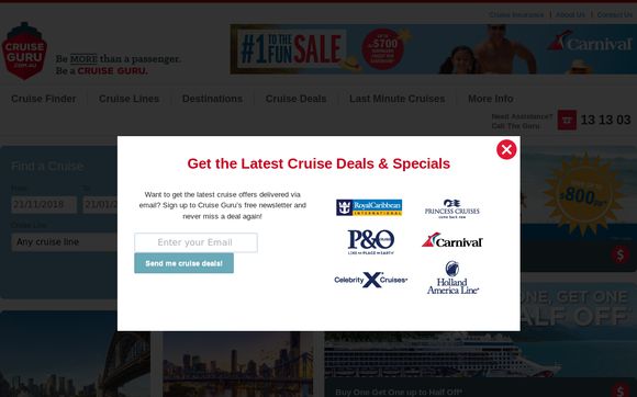 Cruiseguru Com Au Reviews 1 Review Of Cruiseguru Com Au Sitejabber