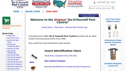 Do It Yourself Pest Control Reviews - 1 Review of Doyourownpestcontrol.com | Sitejabber