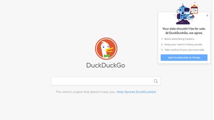 duck duck browser review