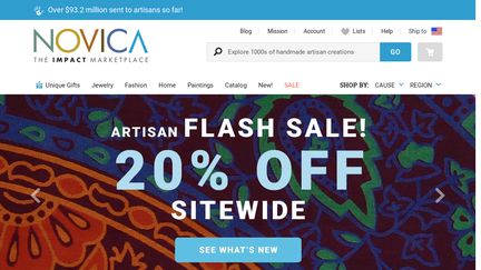 NOVICA Reviews - 30 Reviews of Novica.com | Sitejabber