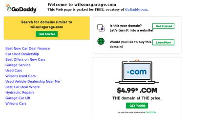 Wilsonsgarage Reviews 1 Review Of Wilsonsgarage Com Sitejabber