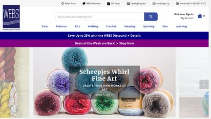 Webs Yarn Com Reviews 6 Reviews Of Yarn Com Sitejabber