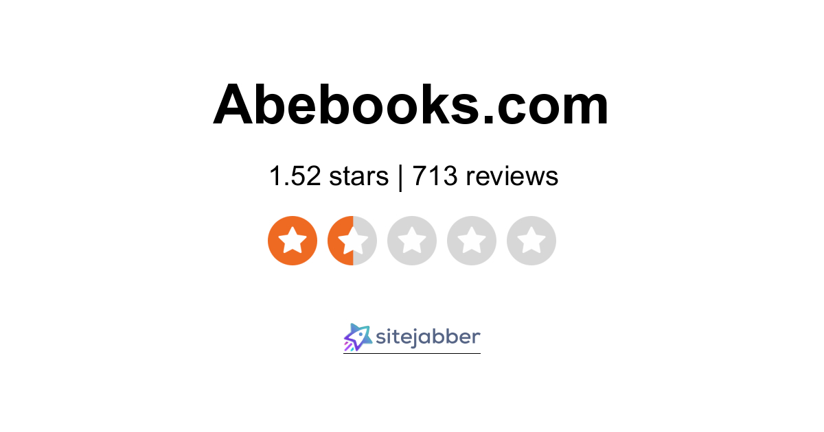 Abebooks Reviews 467 Reviews Of Abebooks Com Sitejabber