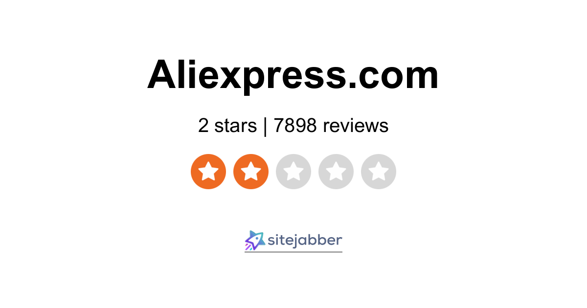 AliExpress Reviews 7 898 Reviews of Aliexpress Sitejabber