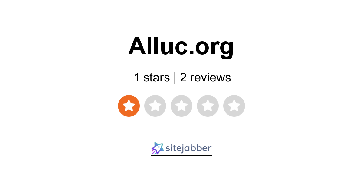 Alluc Reviews 2 Reviews of Alluc Sitejabber