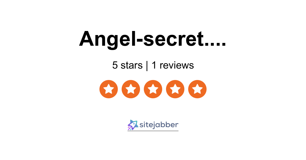 Angel Secret Reviews 1 Review of Sitejabber