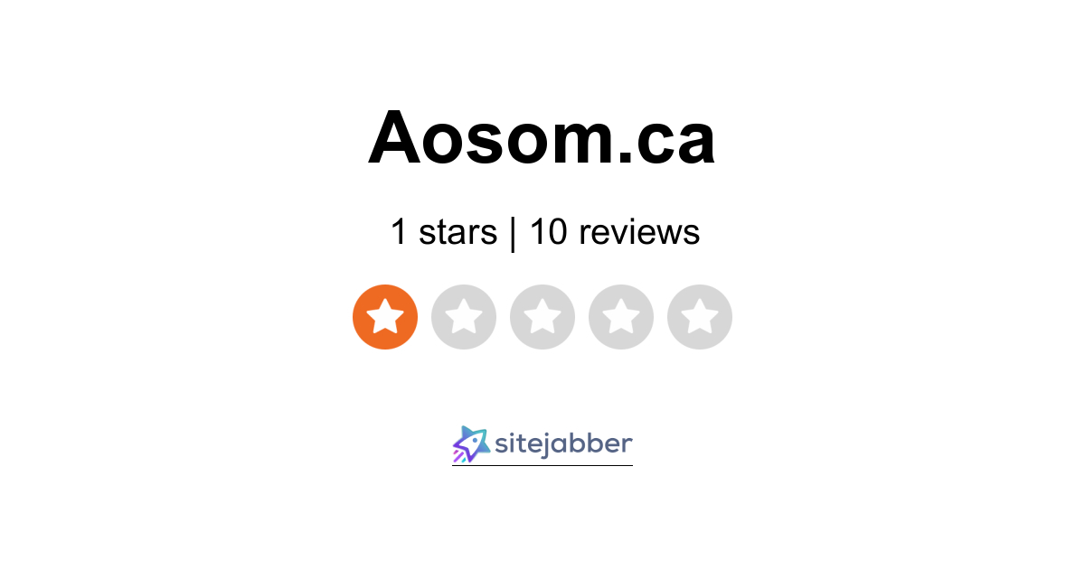 Aosom Canada Inc Reviews - 9 Reviews Of Aosom.ca | Sitejabber