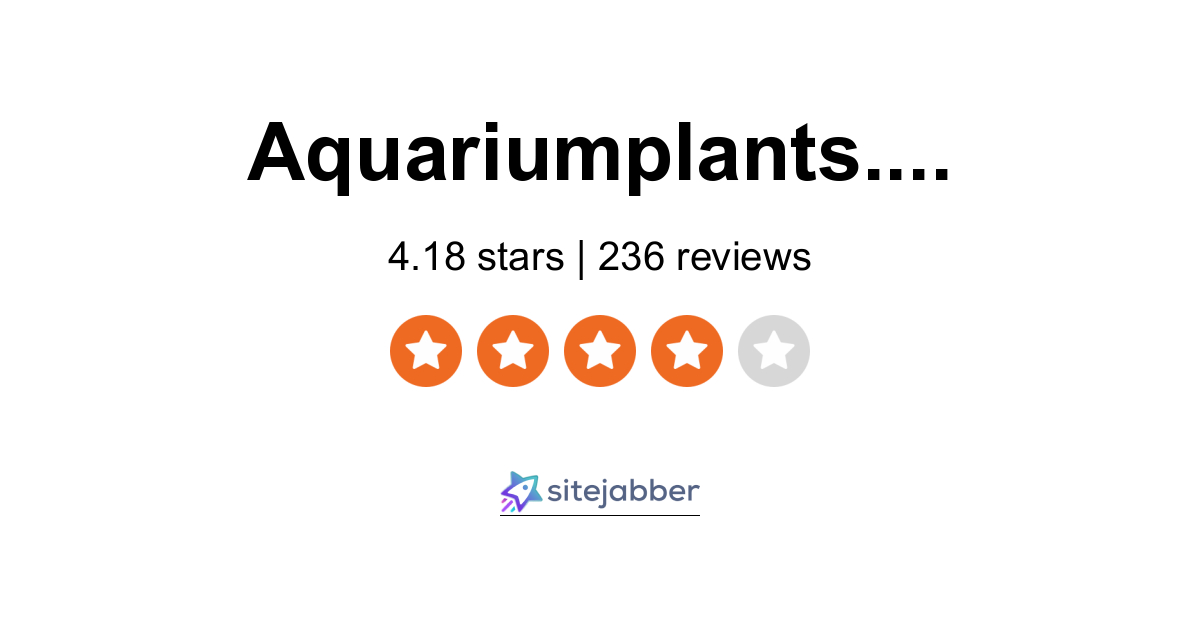 TruBlu Supply Review of 2024 - Live Aquarium Plants Brand - FindThisBest