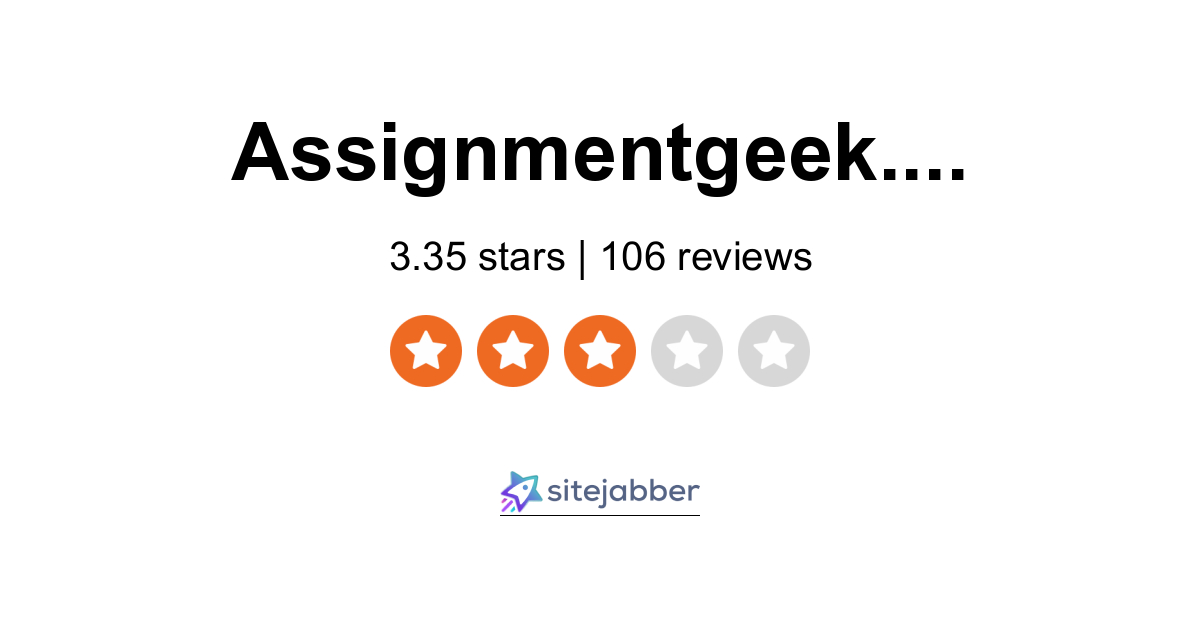 assignment geek review