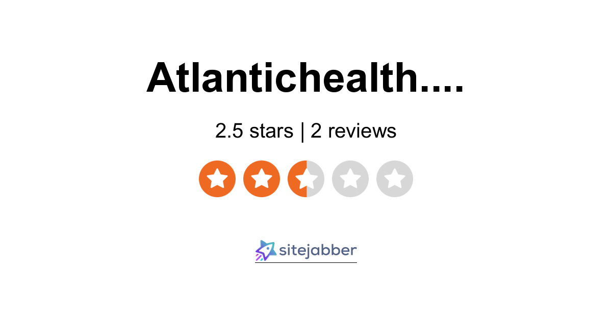 Atlantic Health System Reviews - 2 Reviews Of Atlantichealth.org ...