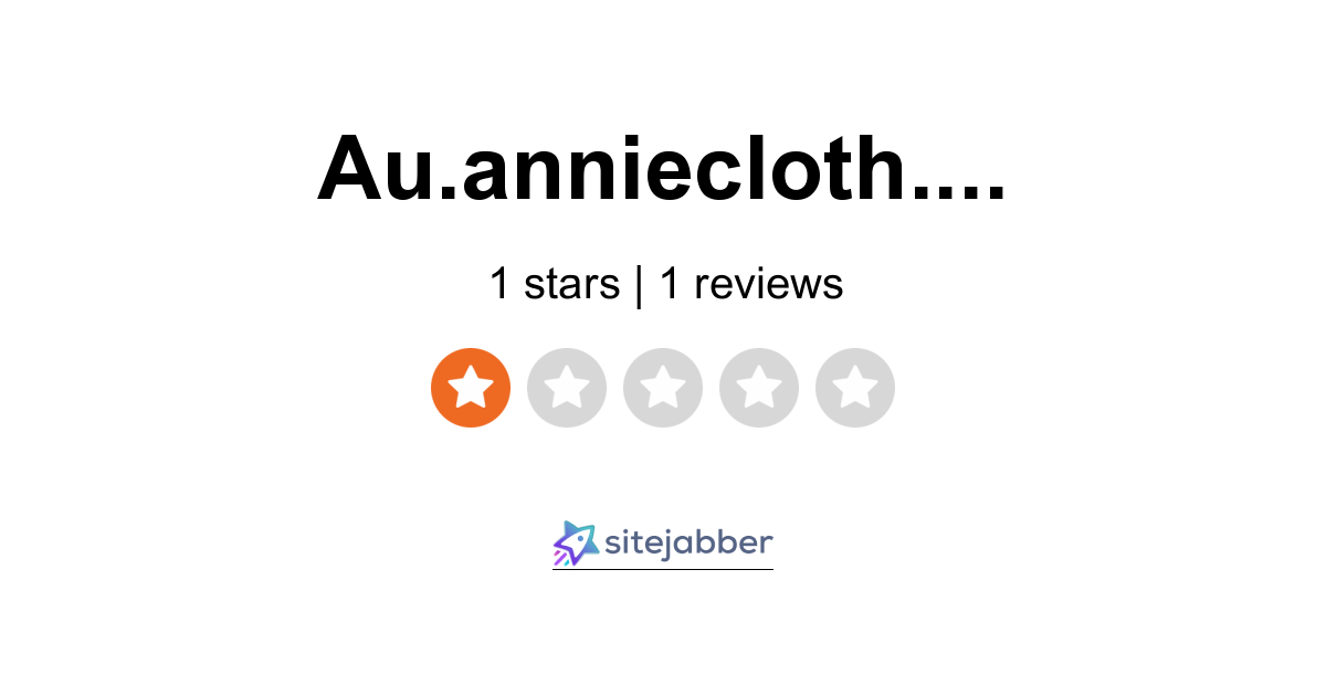 au-anniecloth-reviews-1-review-of-au-anniecloth-sitejabber