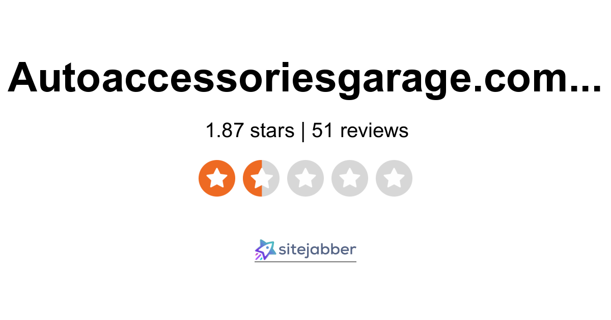 Autoaccessoriesgarage Reviews 25 Reviews Of Autoaccessoriesgarage Com Sitejabber [ 630 x 1200 Pixel ]