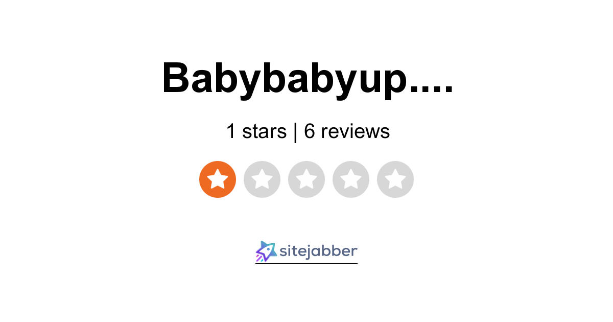 Babybabyup.myshopify Reviews - 6 Reviews of Babybabyup.myshopify.com ...