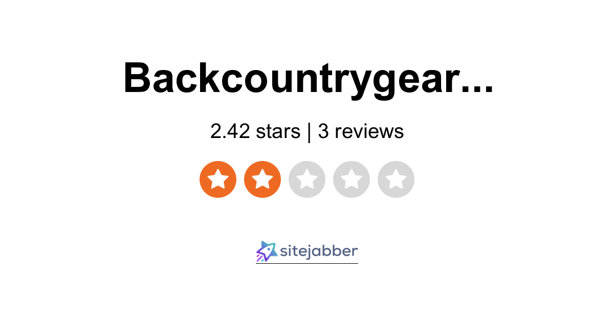 backcountry gear customer service