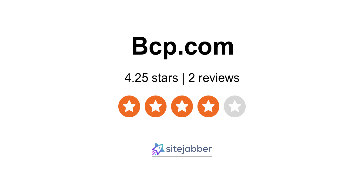 Bcp Reviews 2 Reviews of Sitejabber