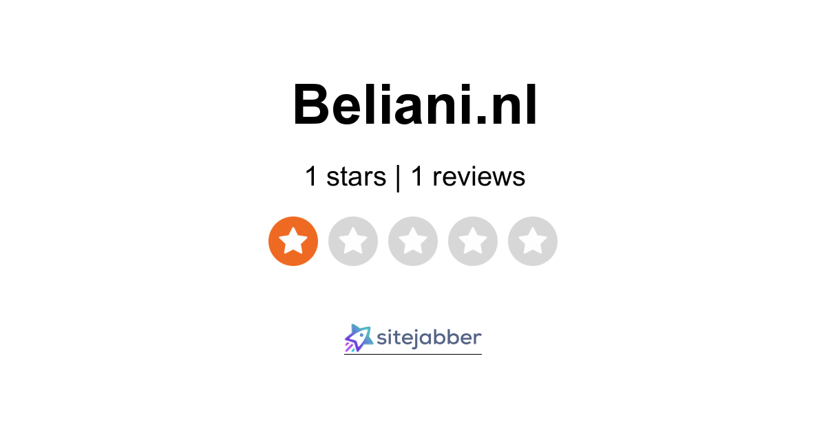 Beliani.nl - 1 Review Beliani.nl | Sitejabber