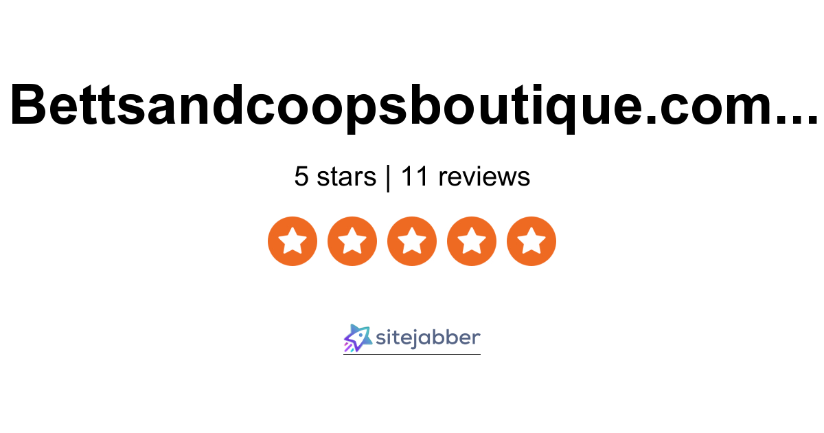 Betts And Coops Boutique Reviews 11 Reviews of