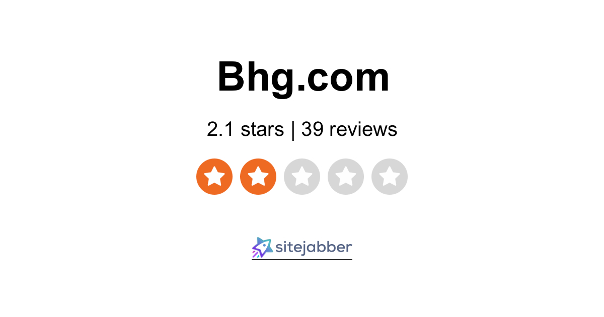 Better Homes And Gardens Reviews 13 Reviews Of Bhg Com Sitejabber