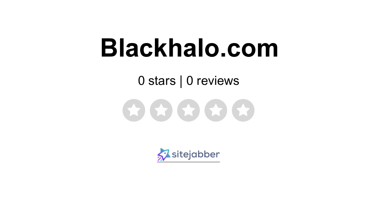 Black hotsell halo reviews