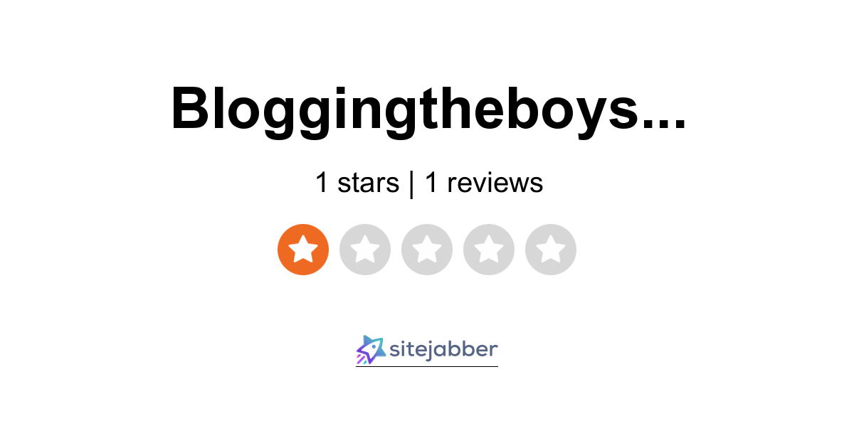 Blogging The Boys (@BloggingTheBoys) / X