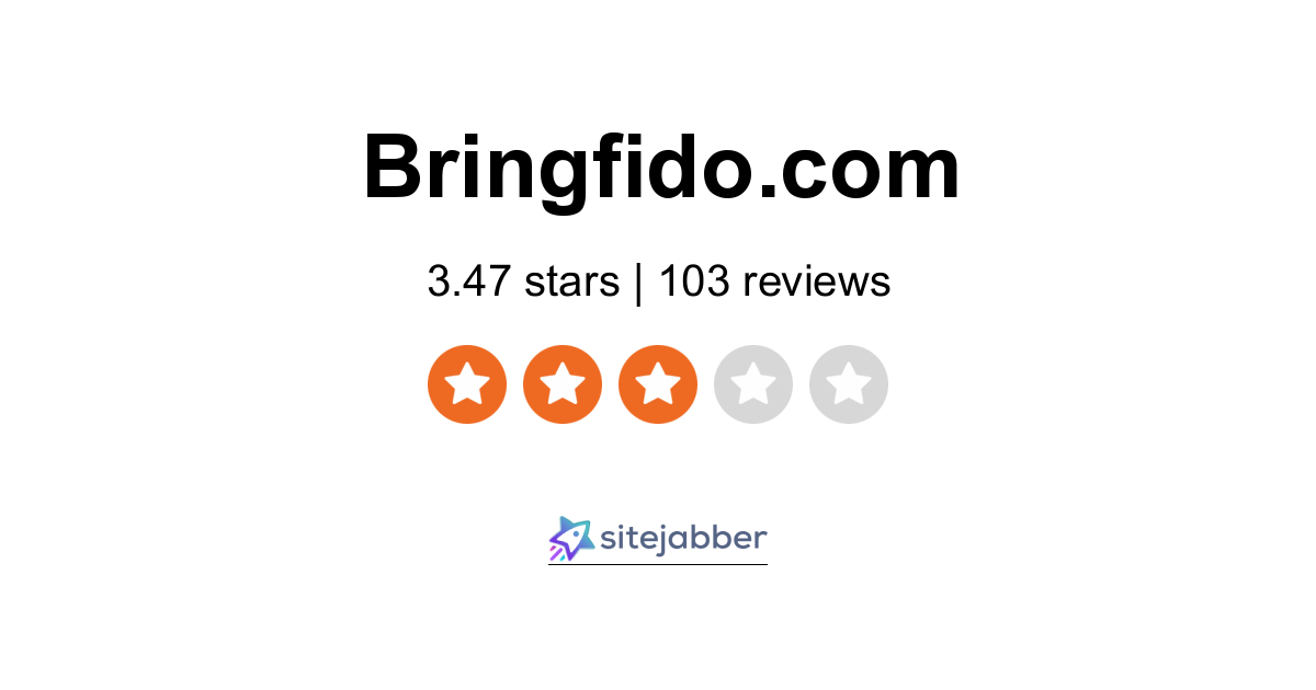 Bringfido sales near me