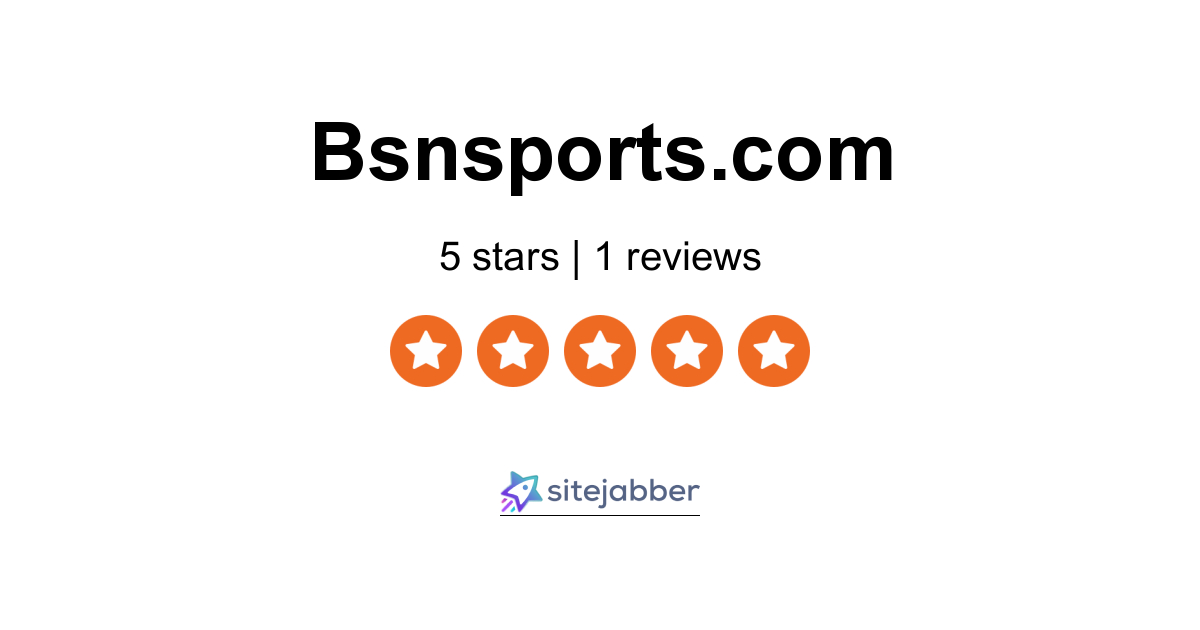 BSN Sports Reviews 1 Review of Sitejabber