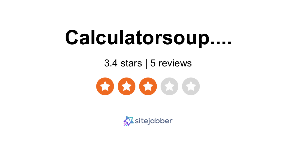 Soup calc deals