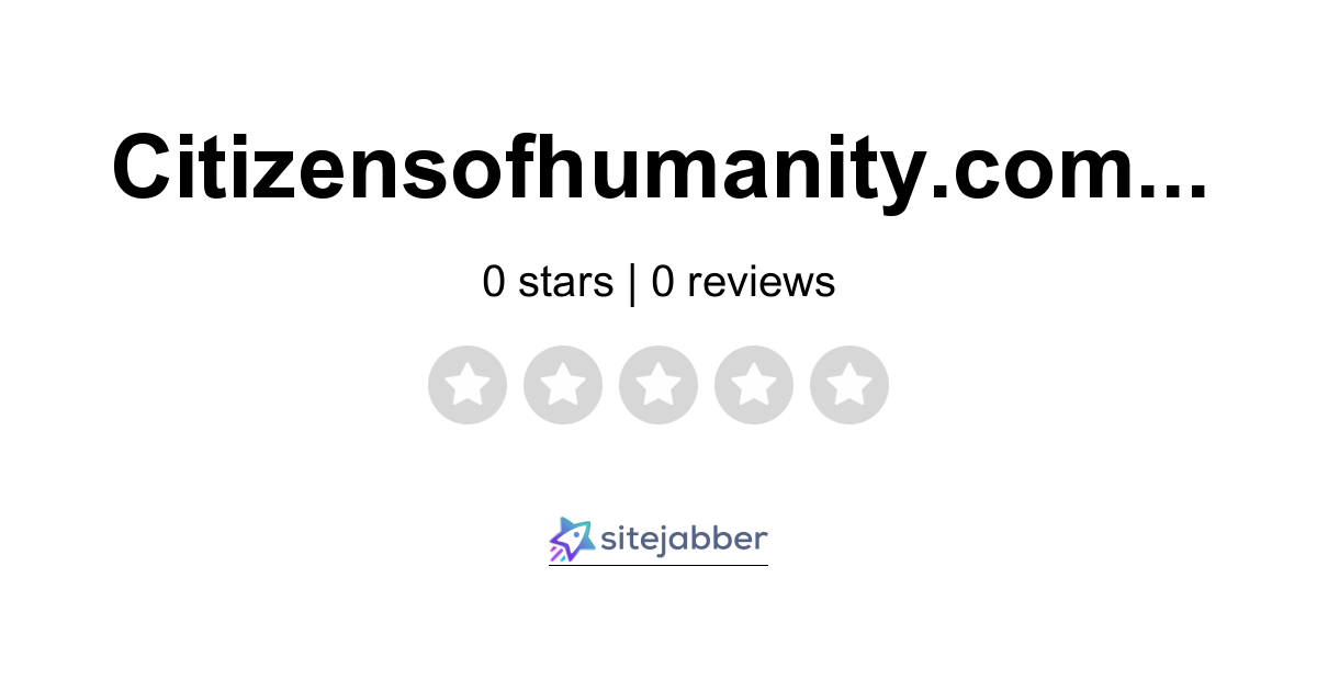 Citizens of Humanity Reviews - Read Customer Reviews of Citizens of ...