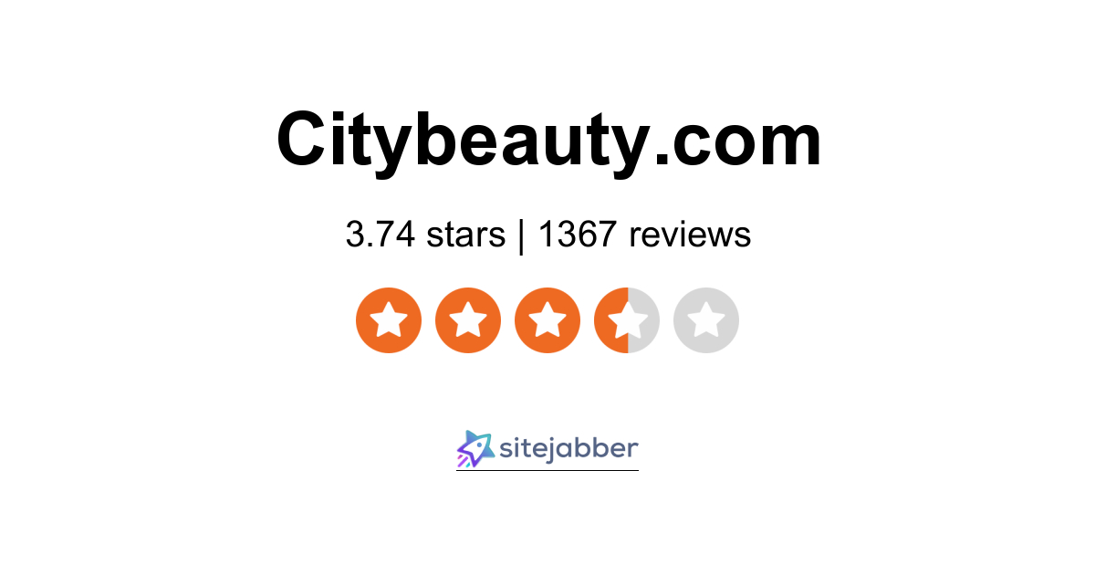 City Beauty Reviews 1,371 Reviews of Sitejabber