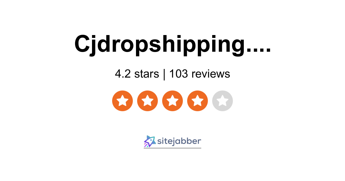 Cj Dropshipping Reviews 681 Reviews Of Cjdropshipping Com Sitejabber