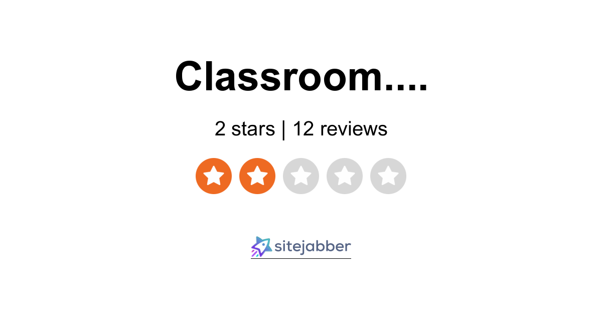 Google Classroom Reviews 12 Reviews of Sitejabber