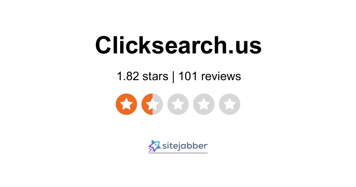 ClickSearch Reviews 101 Reviews of Clicksearch Sitejabber