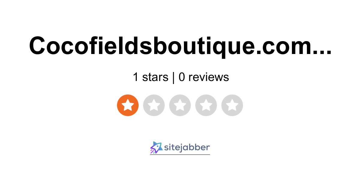 Coco Fields Boutique Reviews Read Customer Reviews of Coco