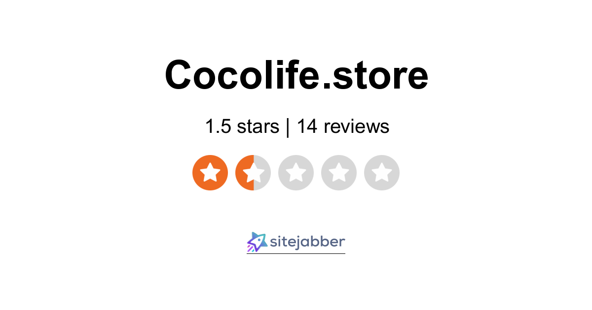 Cocolife Reviews - 15 Reviews of Cocolife.store | Sitejabber