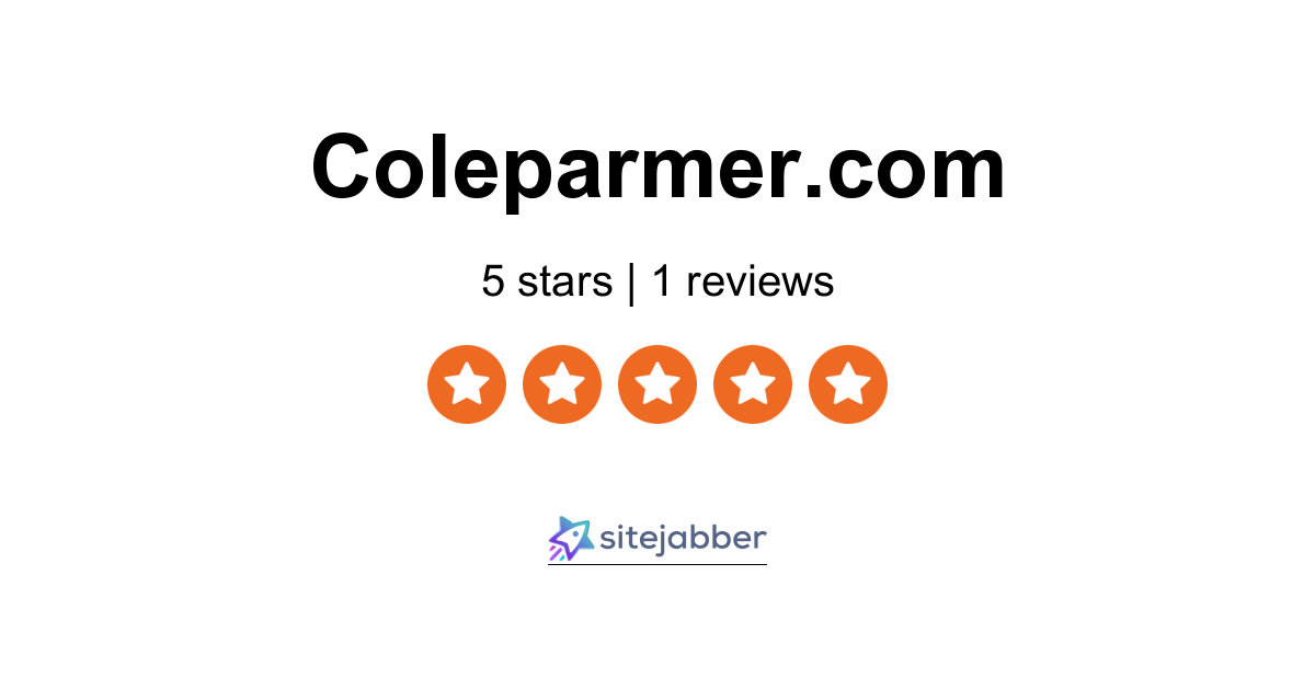 cole-parmer-reviews-1-review-of-coleparmer-sitejabber