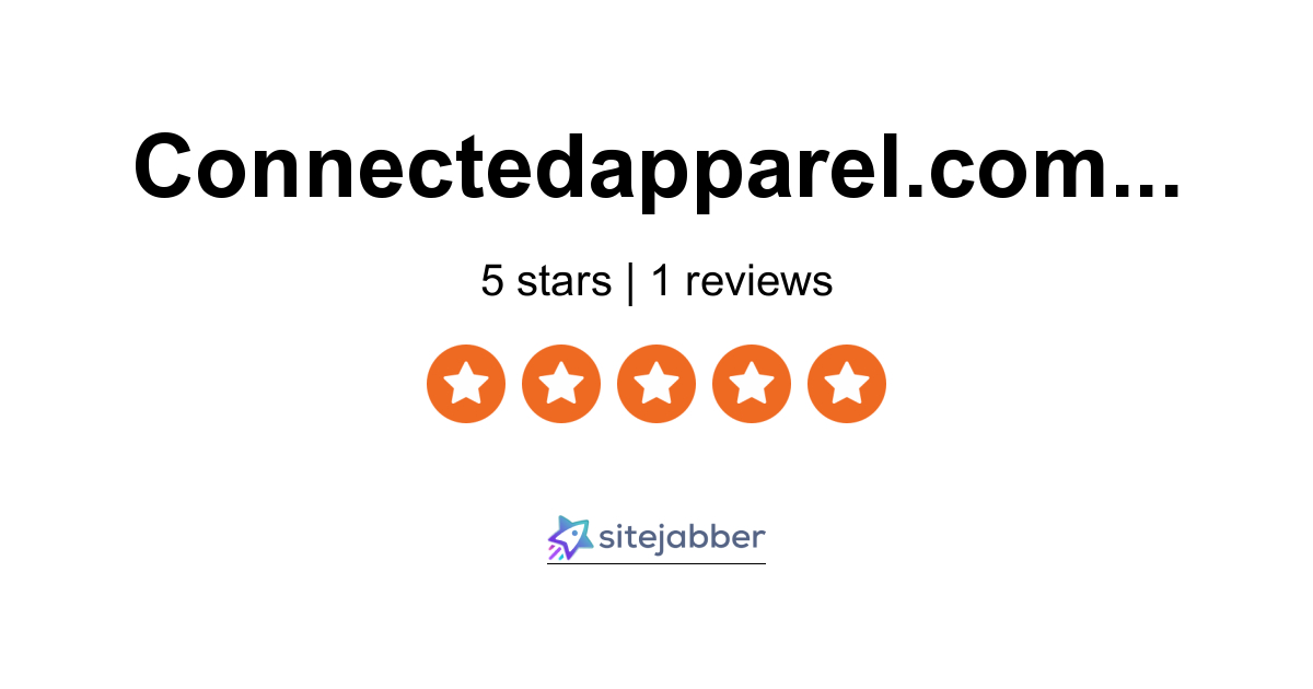 Connected apparel clearance reviews