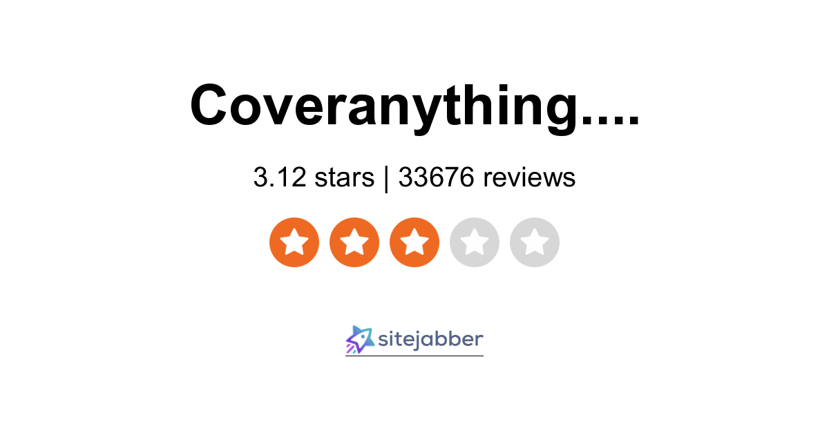 Cover Anything Reviews - 34,505 Reviews of Coveranything.com ...