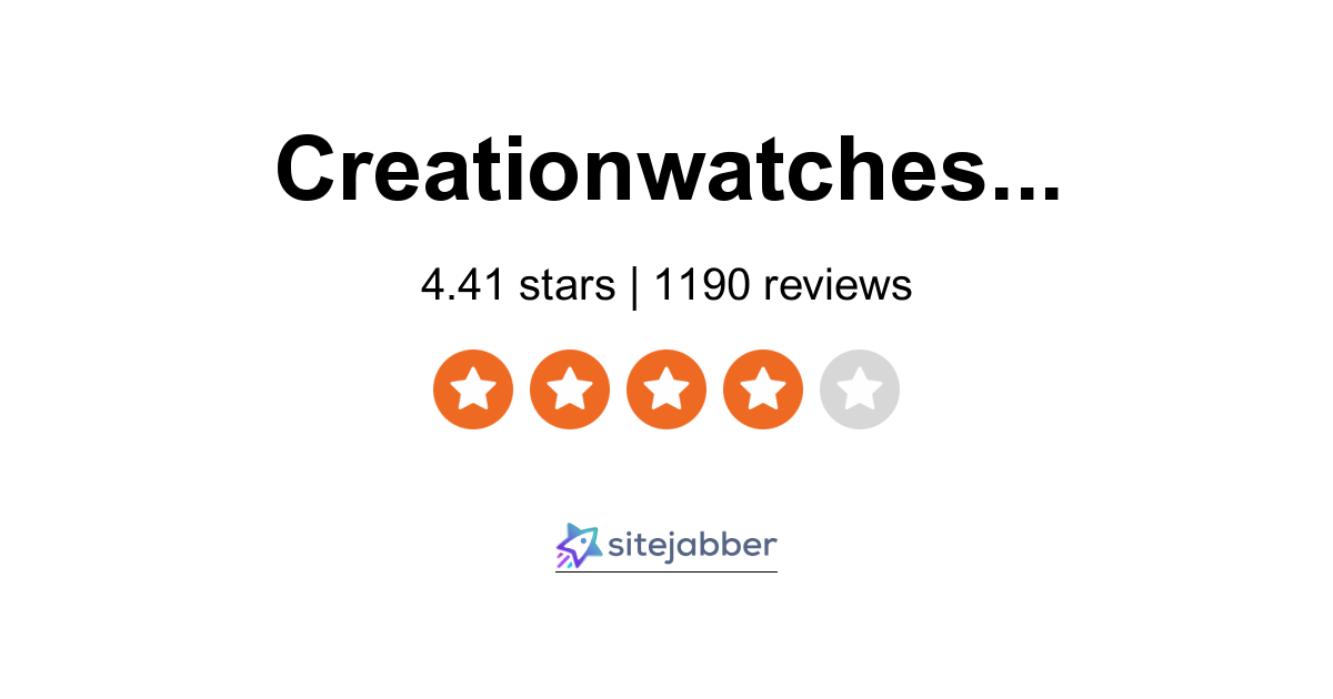 Creationwatches reviews sale