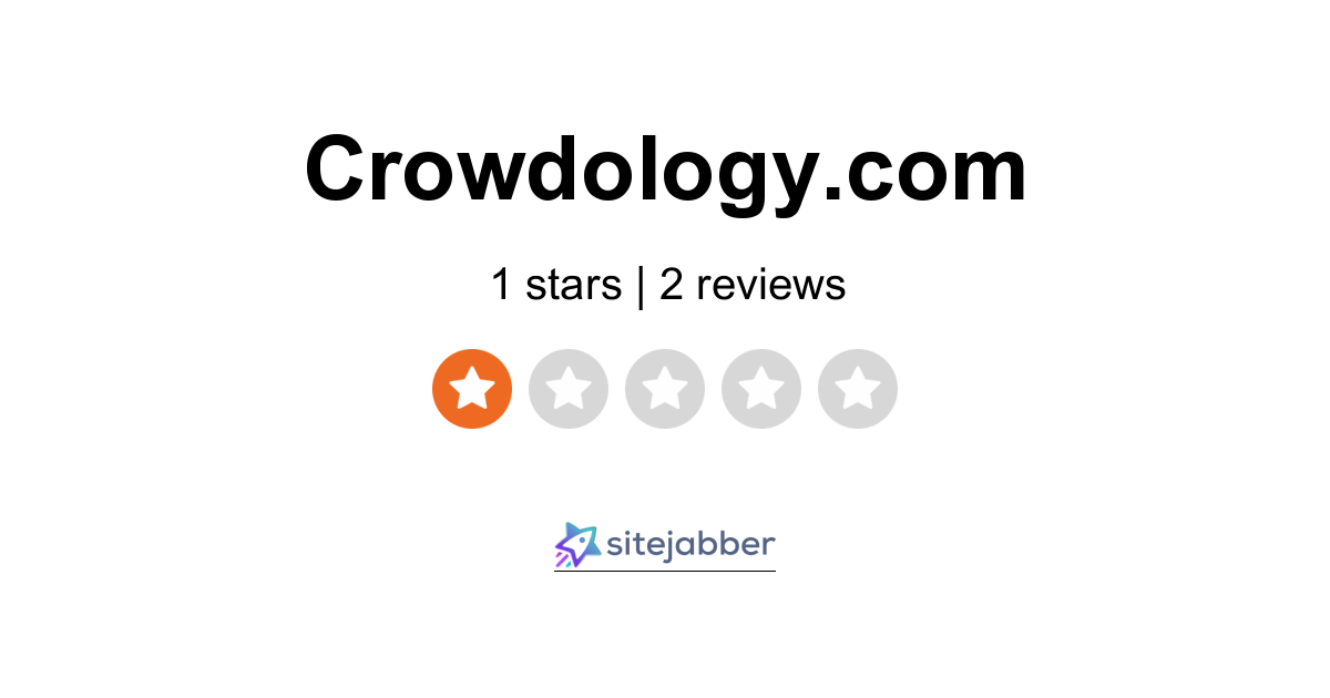 Crowdology Reviews - 2 Reviews of Crowdology.com | Sitejabber