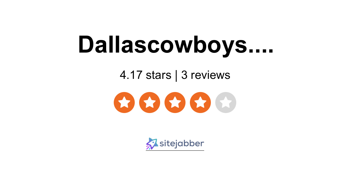 Dallas Cowboys Reviews - 3 Reviews of Dallascowboys.com