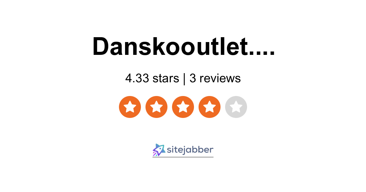 Dansko outlet sales reviews