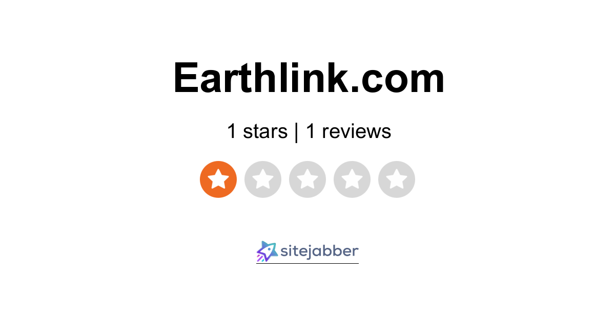 Earthlink Reviews 1 Review of Sitejabber