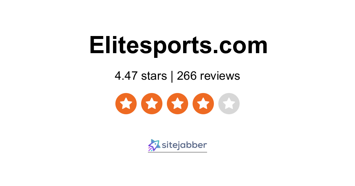 Elite Sports Reviews - Read Customer Reviews of Elitesports.com