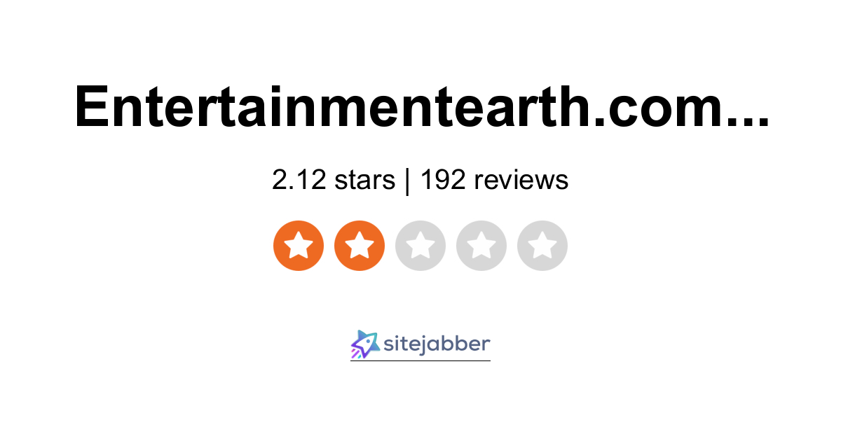  Entertainment Earth Reviews 190 Reviews Of Entertainmentearth 