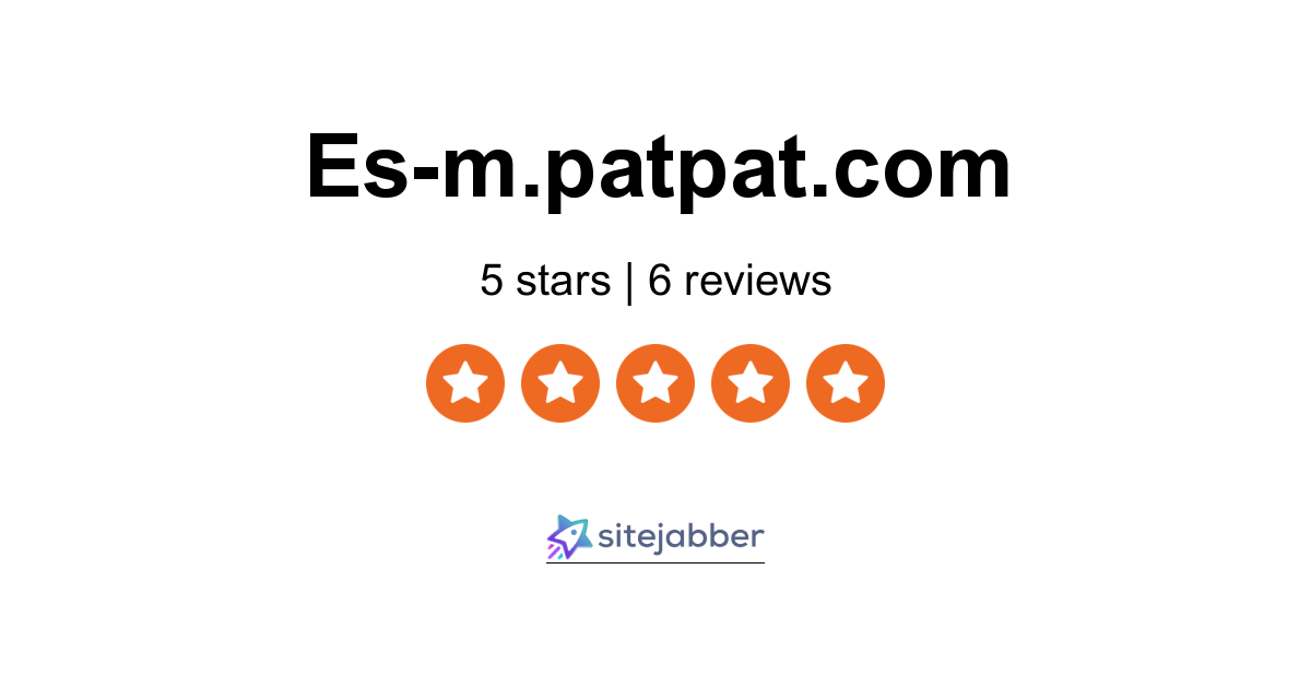 Patpat ES Reviews 6 Reviews of Es m.patpat Sitejabber